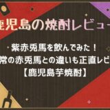 紫赤兎馬を飲んでみた！通常の赤兎馬との違いも正直レビュー